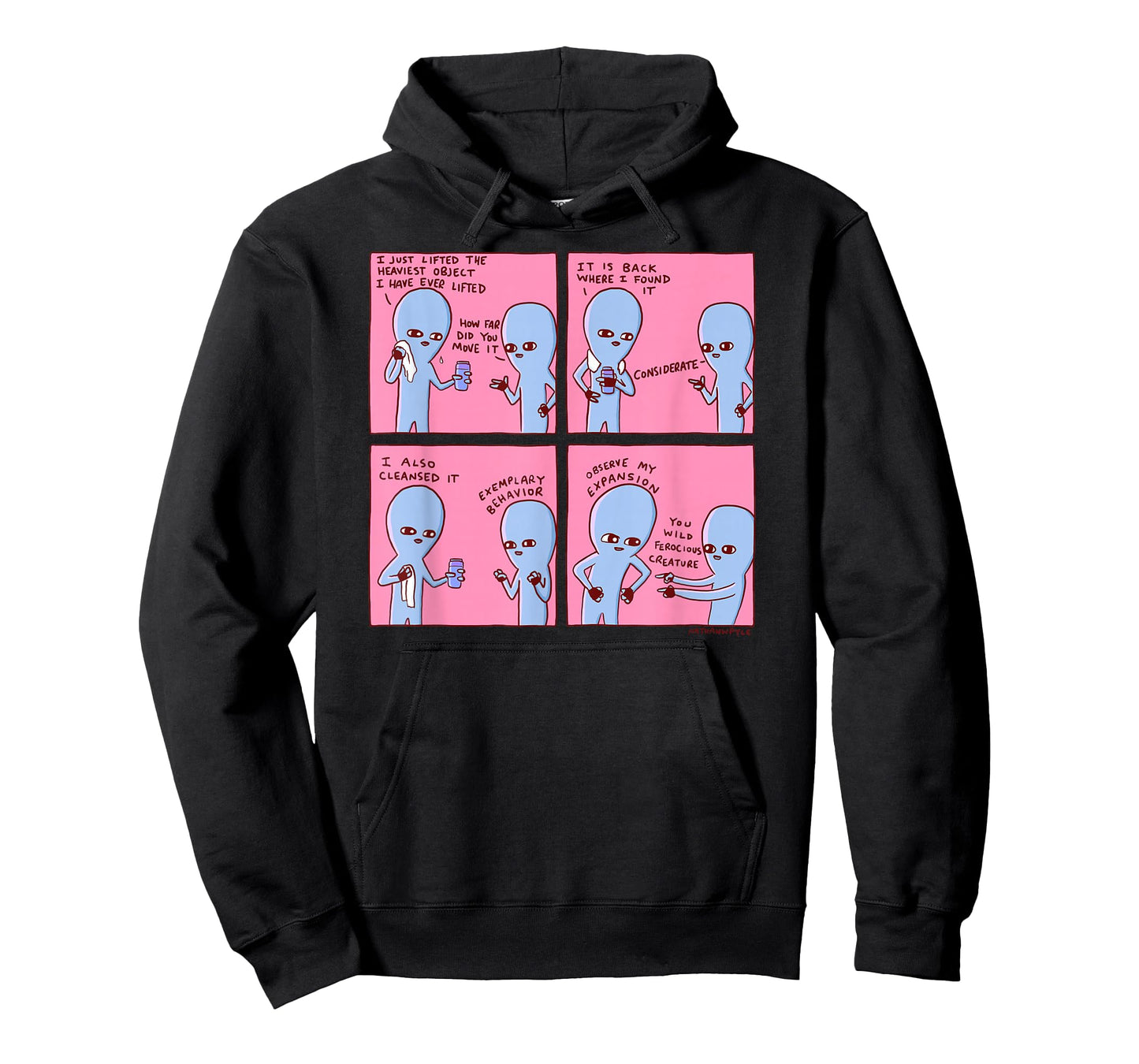 Threadless Nathan W. Pyle Strange Planet Expansion Graphic T-Shirt