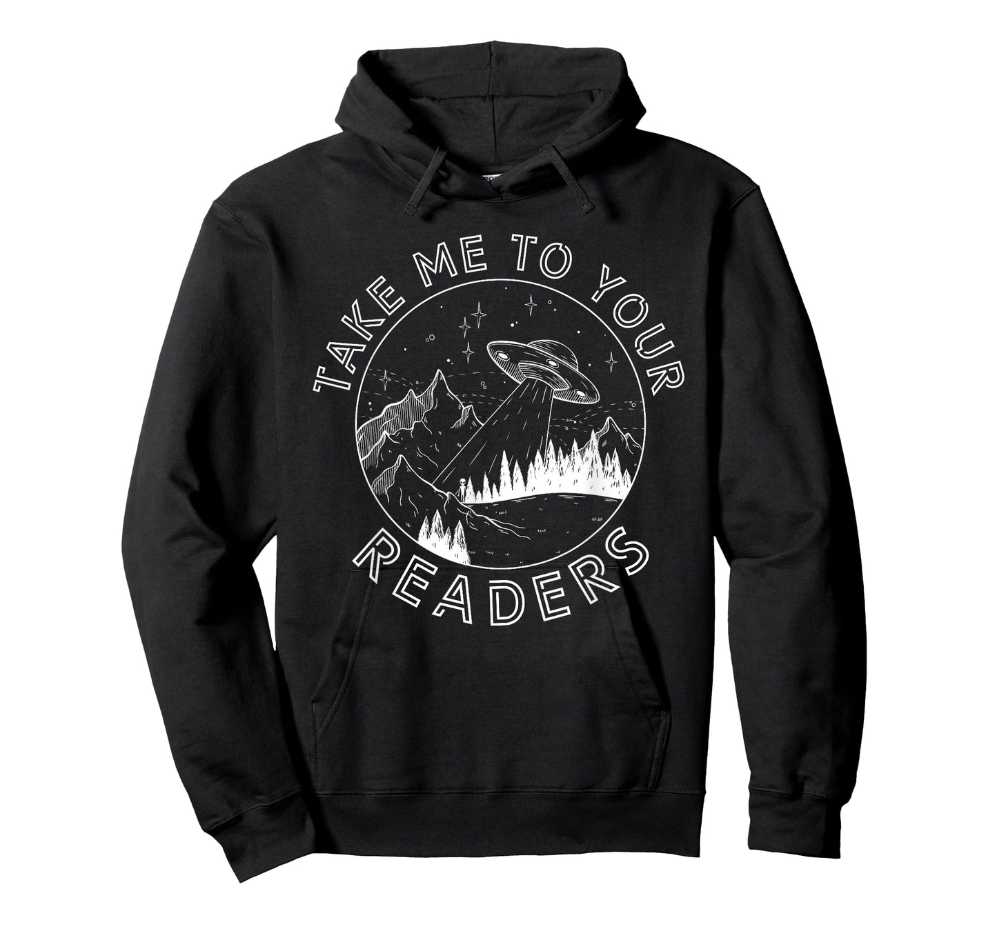 Take Reading English Teacher Library Alien Space T-Shirt T-Shirt