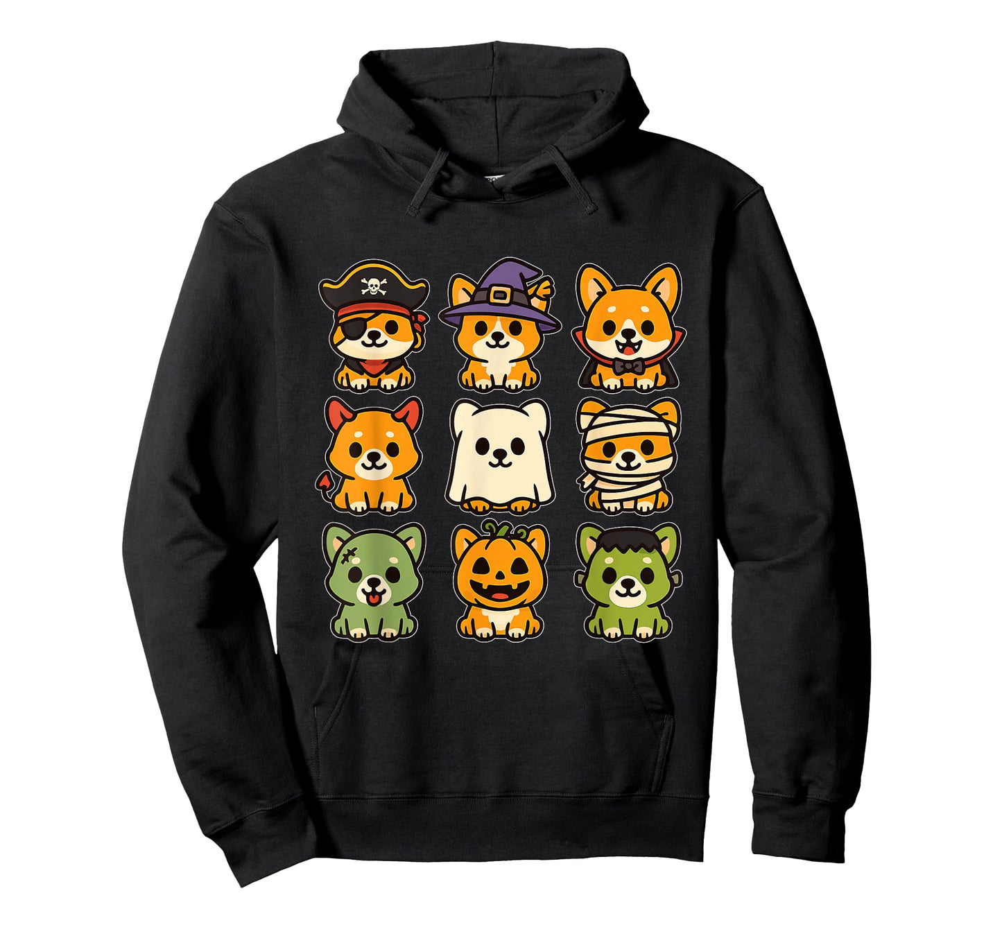 Halloween Corgi Costumes Trick Or Treat Outfit Welsh Corgi T-Shirt