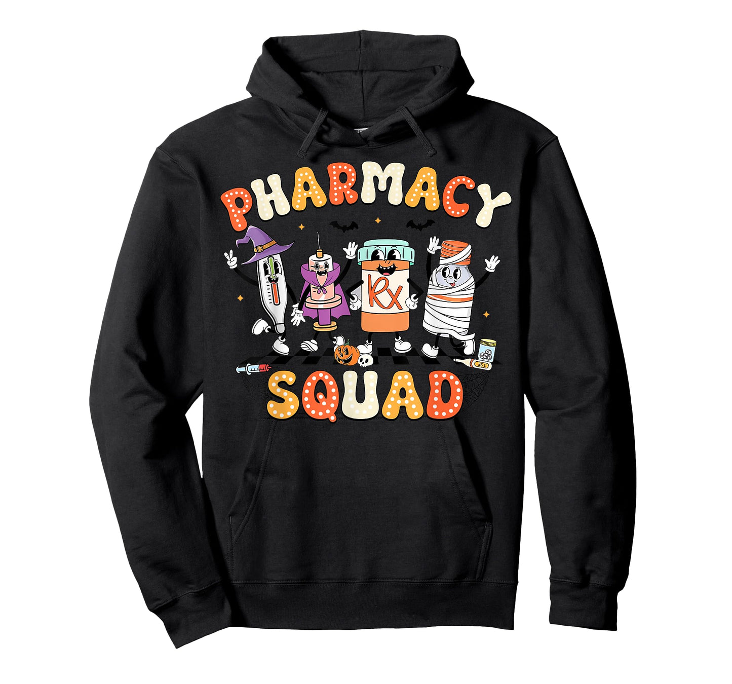 Funny Pharmacy Squad Pharmacist Technician Halloween T-Shirt