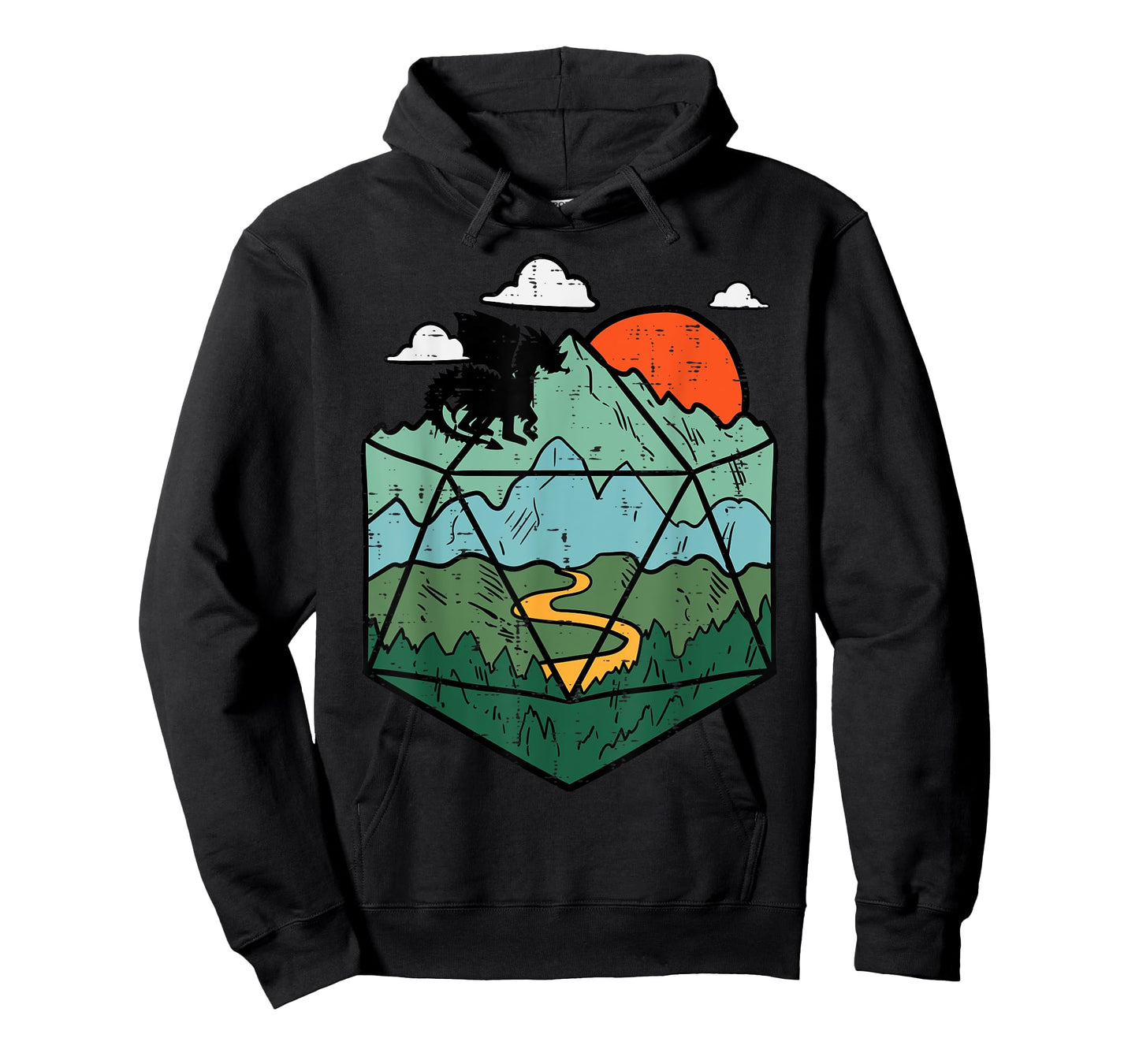 RPG Mountain Gamer Men Boys Kids Youth T-Shirt