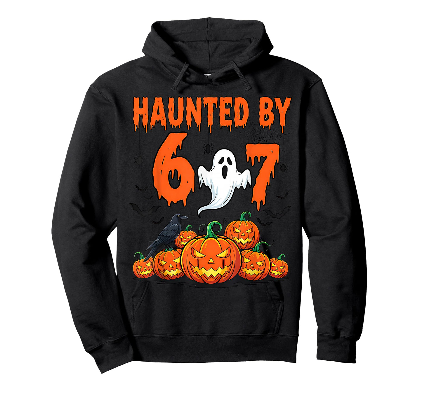 Haunted by 67 Funny Haunted by 6-7 Funny 6 7 Halloween T-Shirt