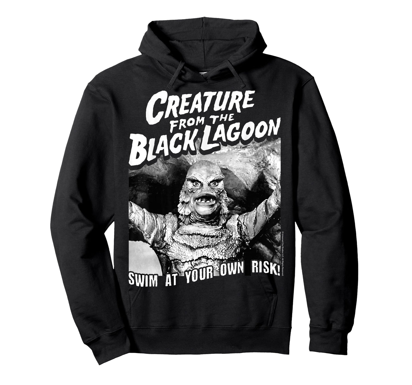 Universal Monsters Black Lagoon Swim At Your Own Risk T-Shirt