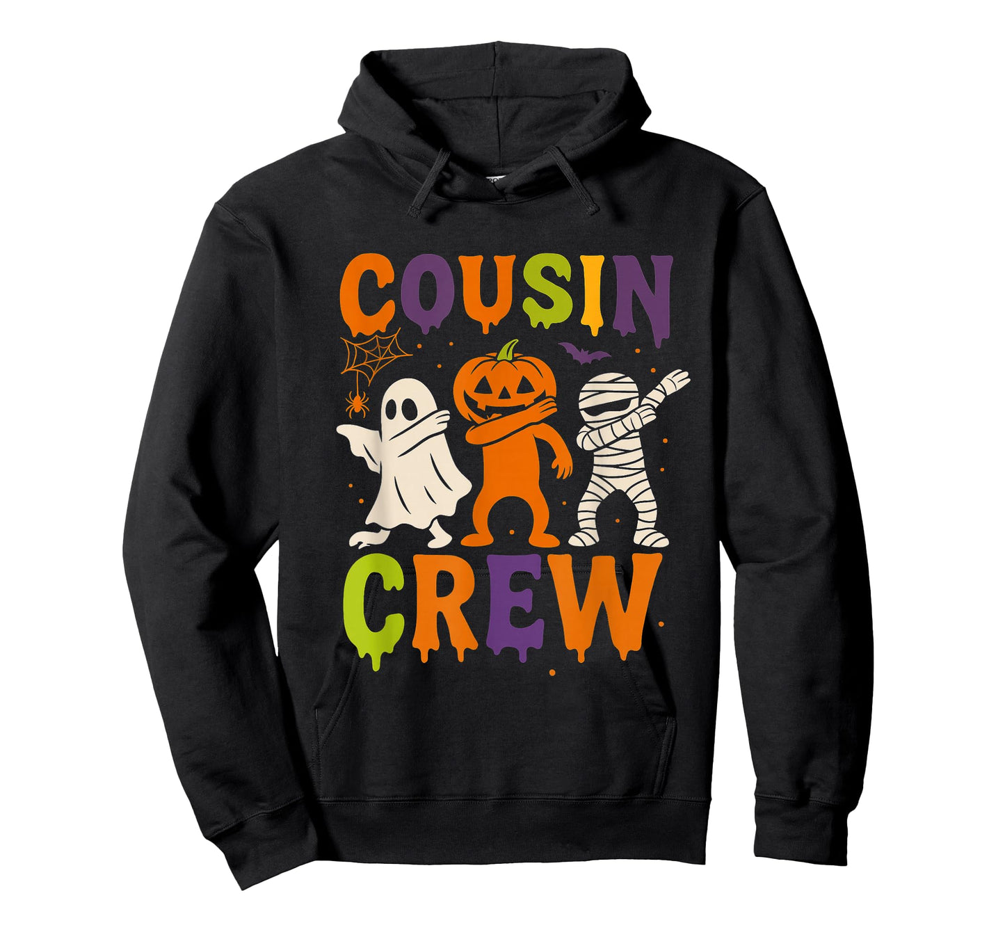 Halloween Cousin Crew 2025 Kids Matching Cousins Spooky T-Shirt