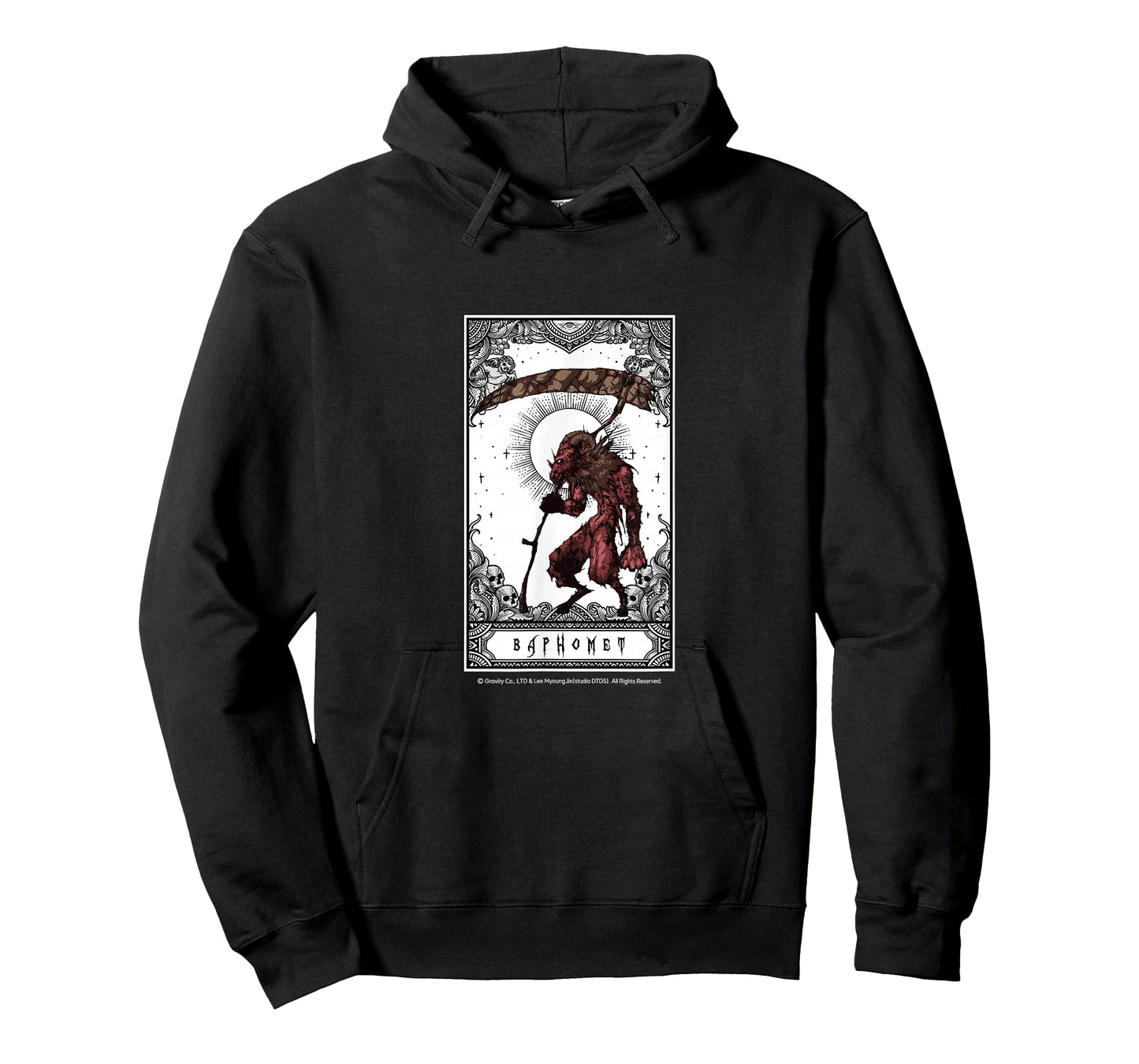 Ragnarok Baphomet – Dark Fantasy Boss Monster Art T-Shirt
