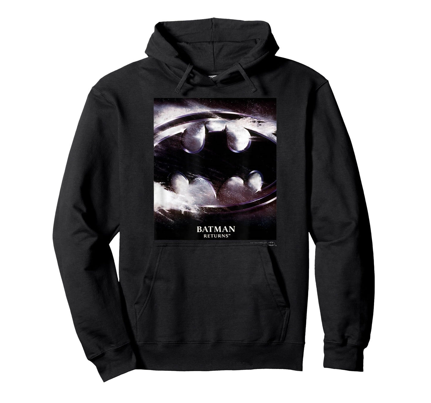 Batman Returns Snow Icon Poster T-Shirt