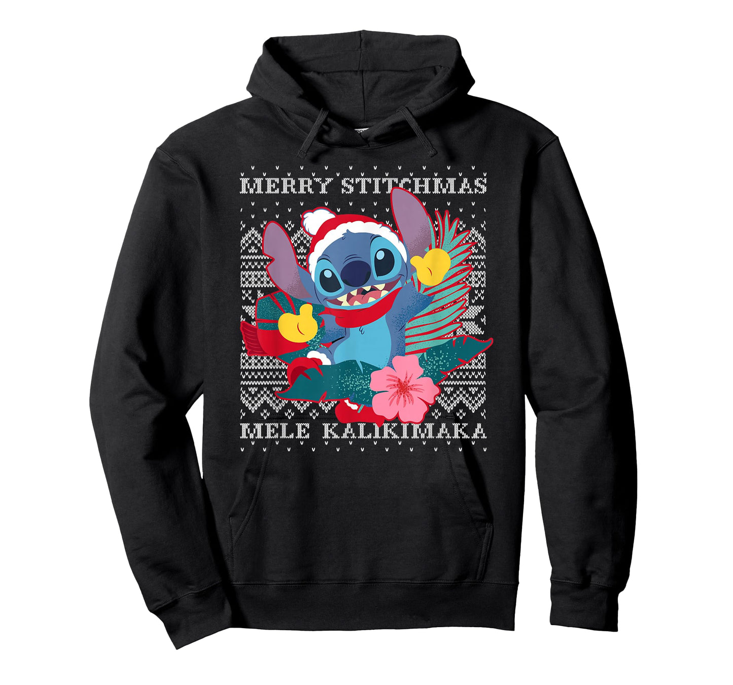 Disney Lilo & Stitch Christmas Merry Stitchmas Ugly Sweater T-Shirt