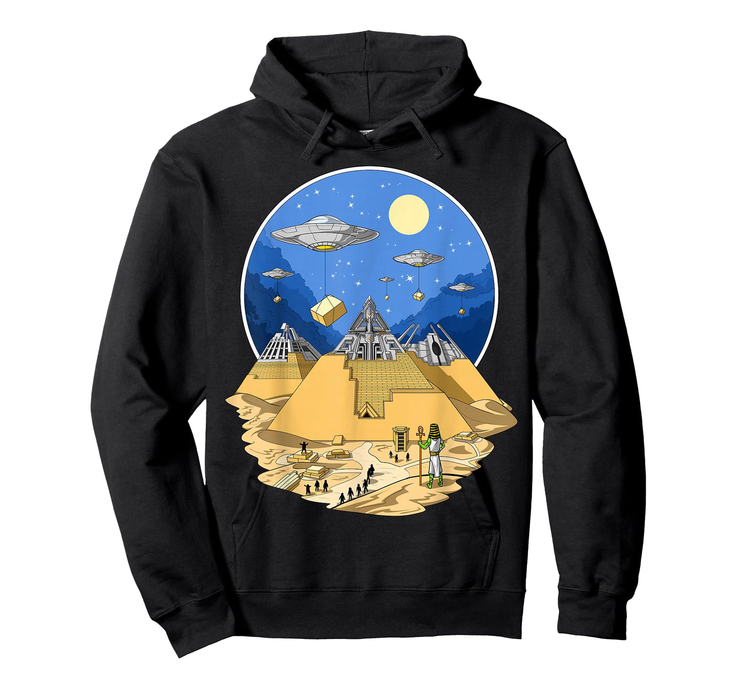 Ancient Egyptian Pyramid Alien UFO Space Aliens T-Shirt