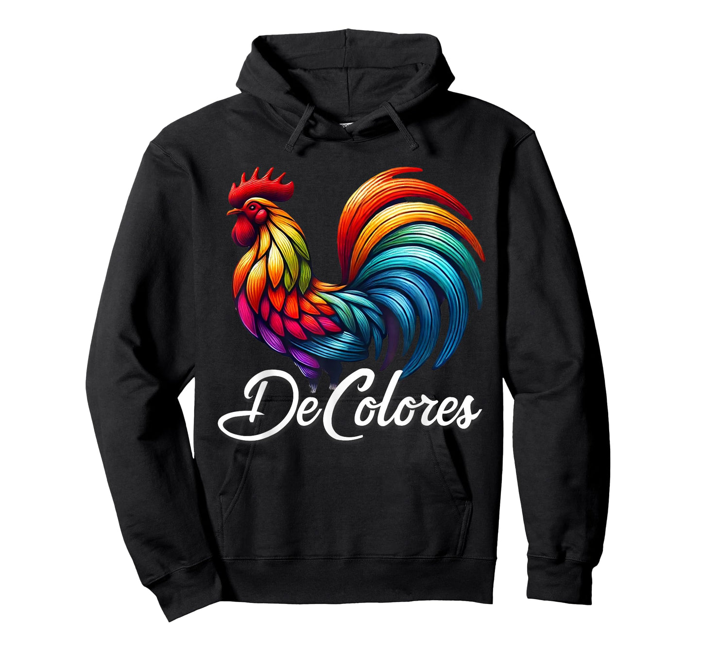 DeColores Cursillo Rainbow Rooster Catholic T-Shirt