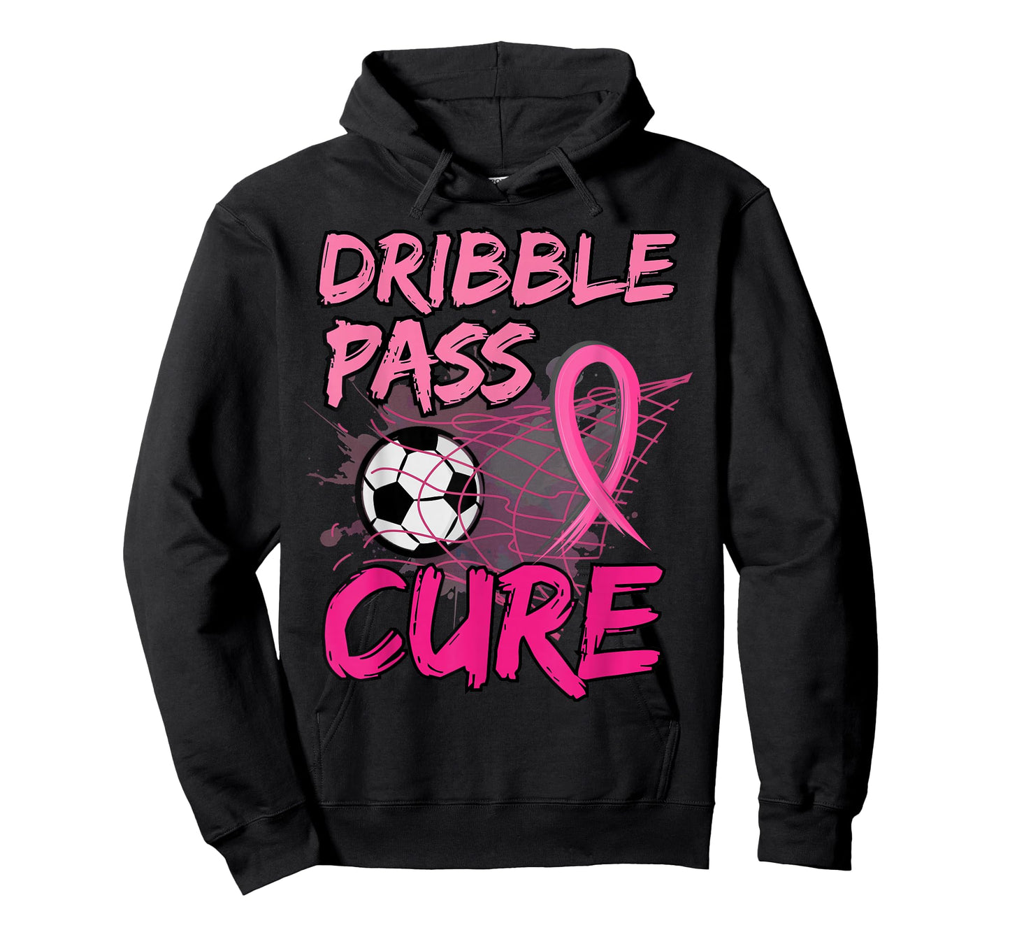Breast Cancer Awareness Soccer Pink for Boys Kids Toddler T-Shirt