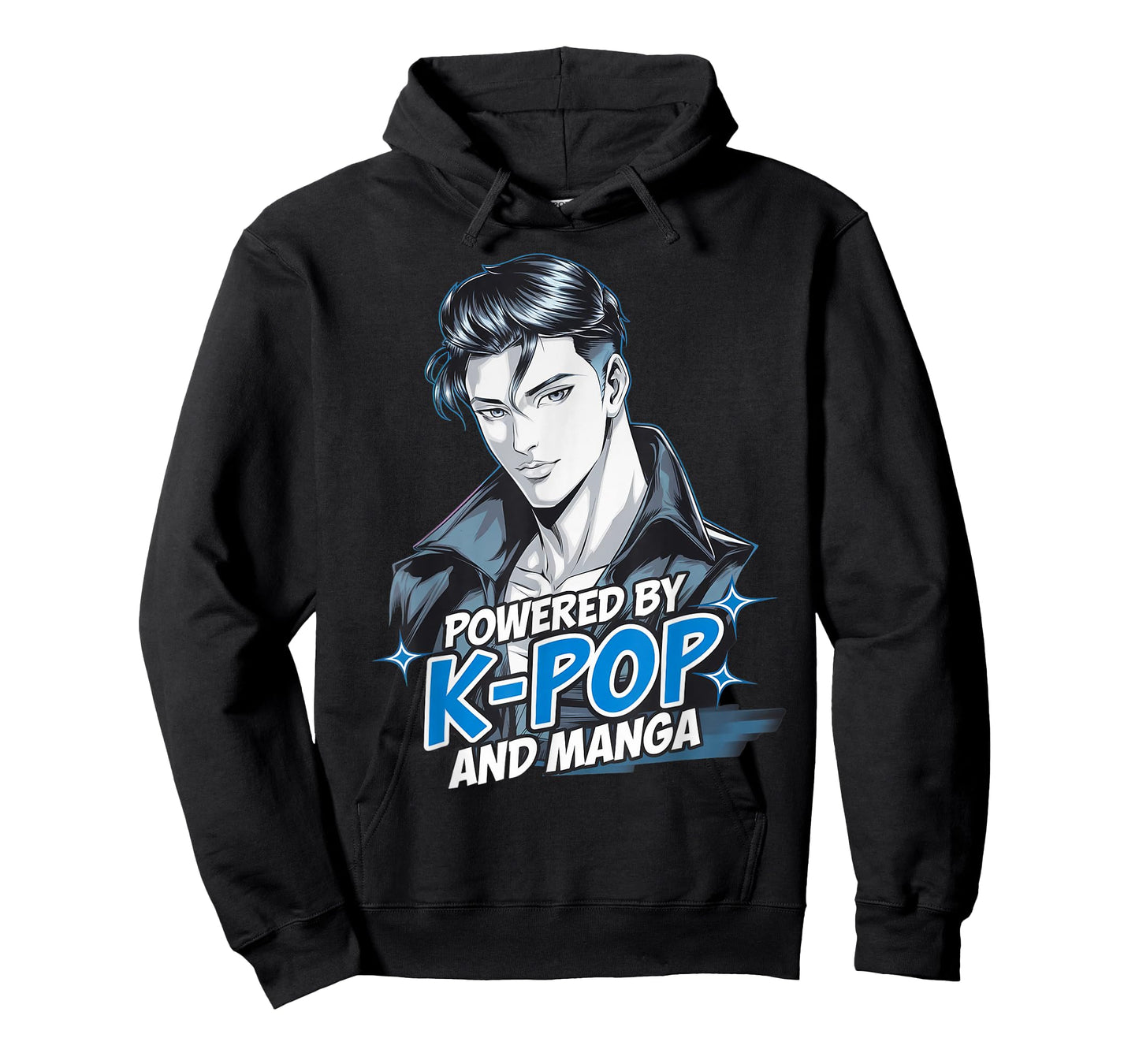 Otaku Powered By Kpop Manga Reader Manhwa Kawaii Anime T-Shirt