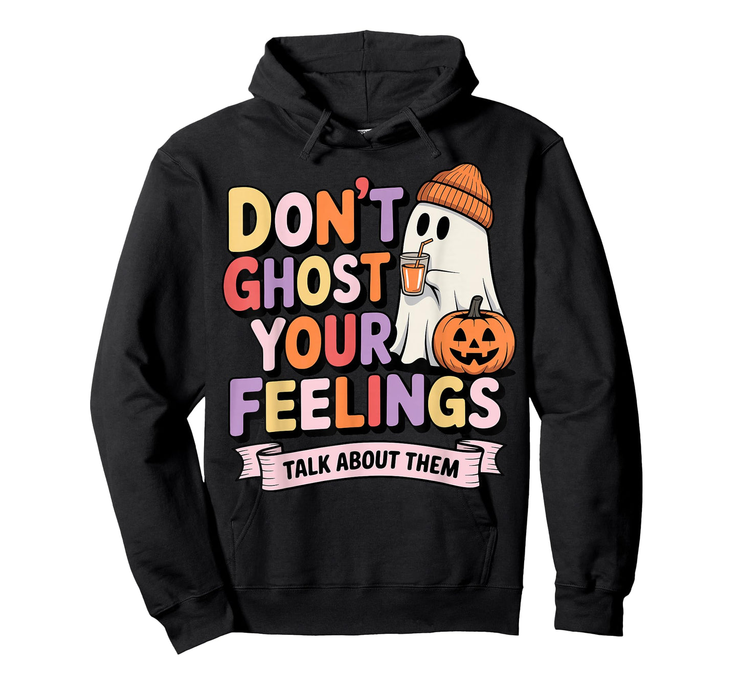 Women Dont Ghost Your Feelings Halloween School Psychologist T-Shirt