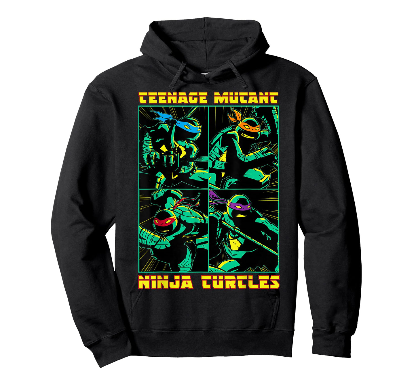 Teenage Mutant Ninja Turtles Action Panel T-Shirt T-Shirt