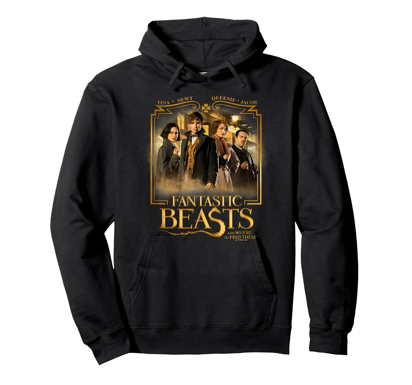 Fantastic Beasts And Where To Find Them Hero Group Poster T-Shirt