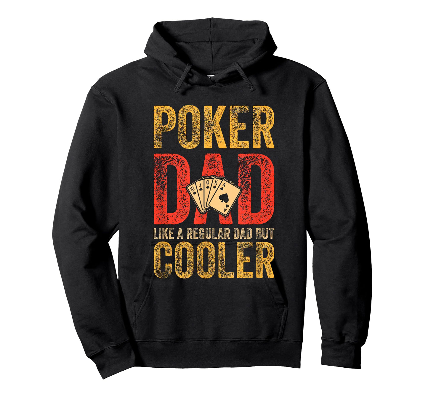 Poker Dad Funny Men Casino Play Card Gambler Poker T-Shirt