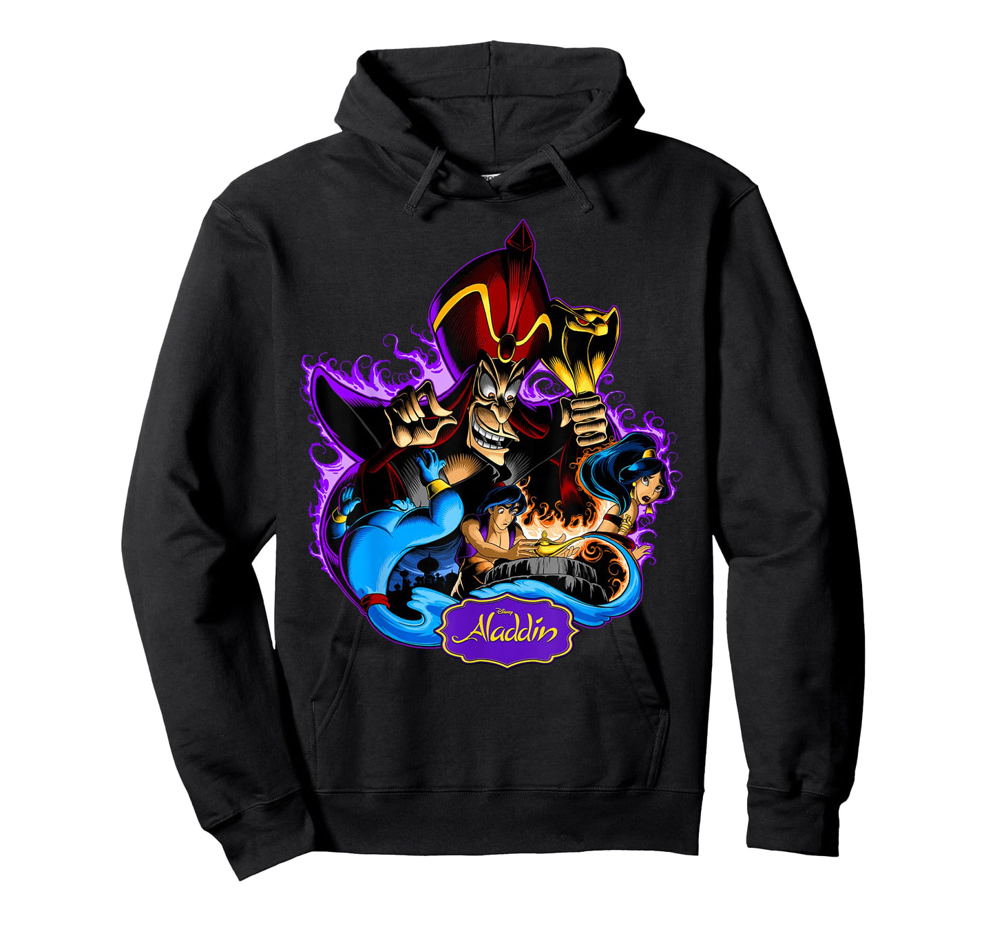 Disney Aladdin Jafar Genie Jasmine Art Graphic T-Shirt T-Shirt