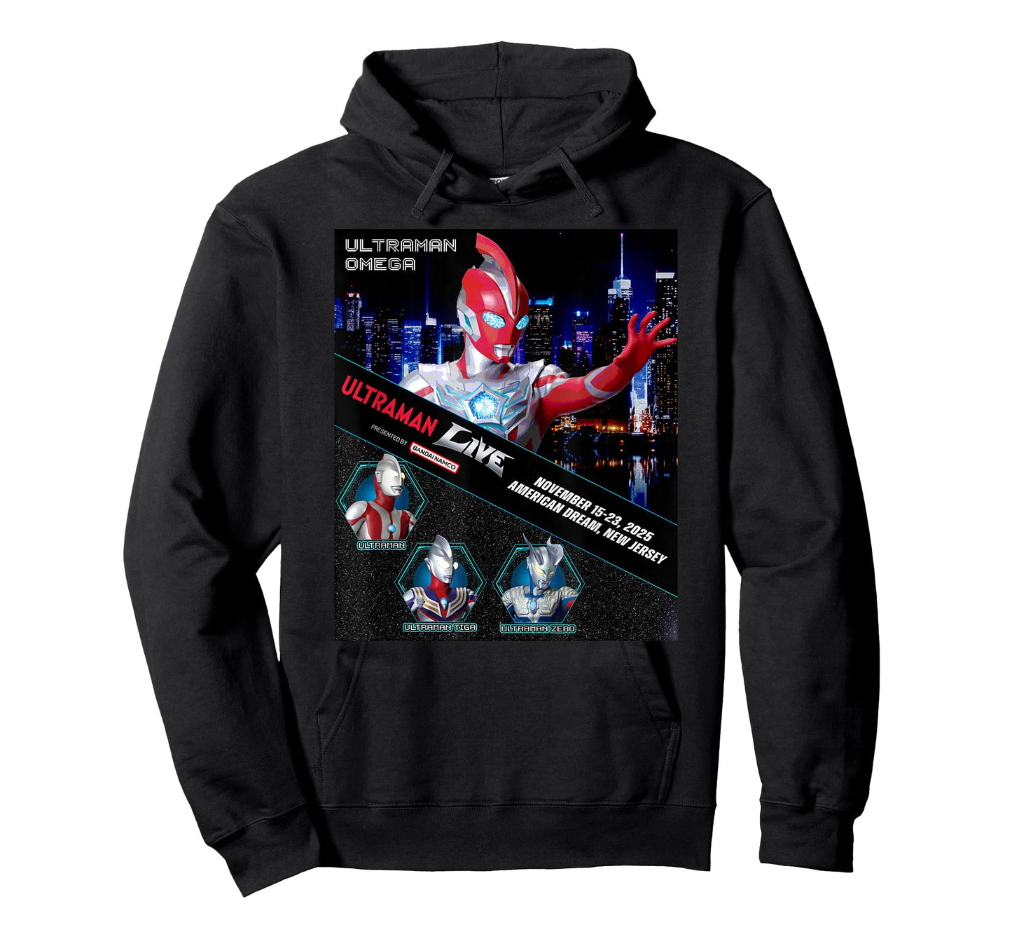 Ultraman Live 2025 T-Shirt - Ultra Heroes T-Shirt