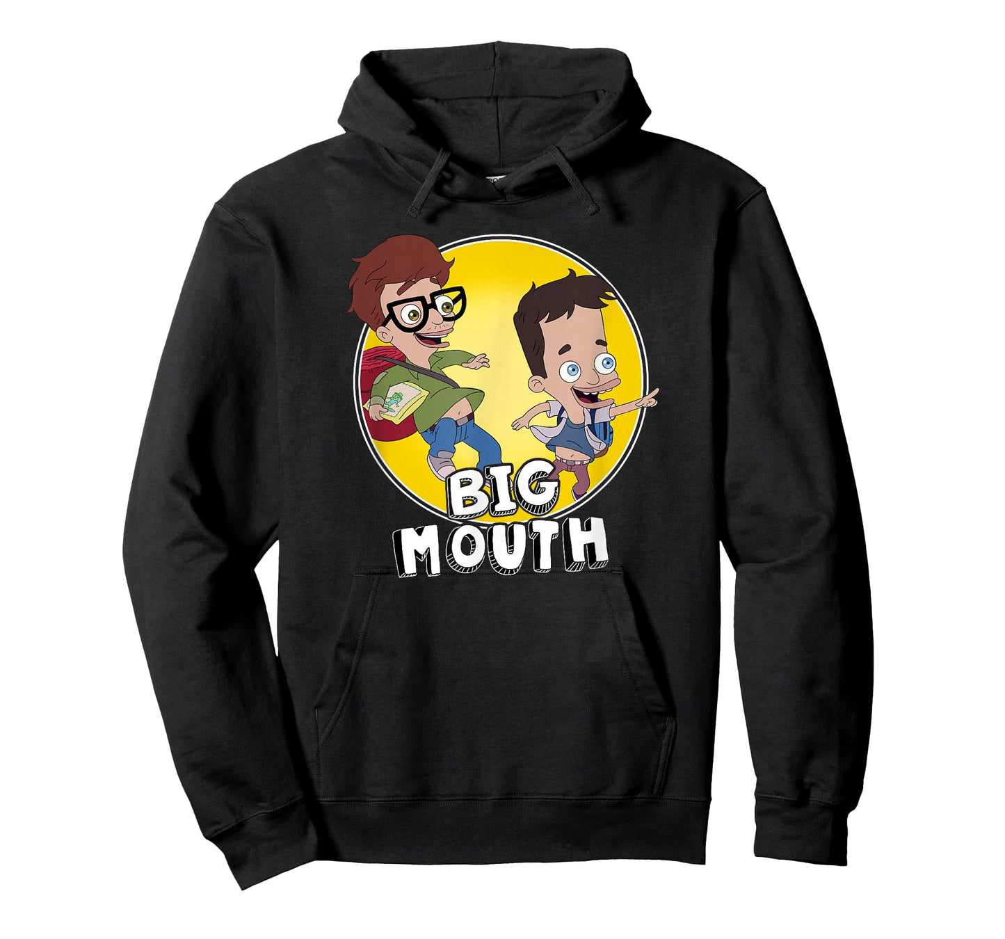 Big Mouth Nick & Andrew Best Friends Circle Portrait T-Shirt