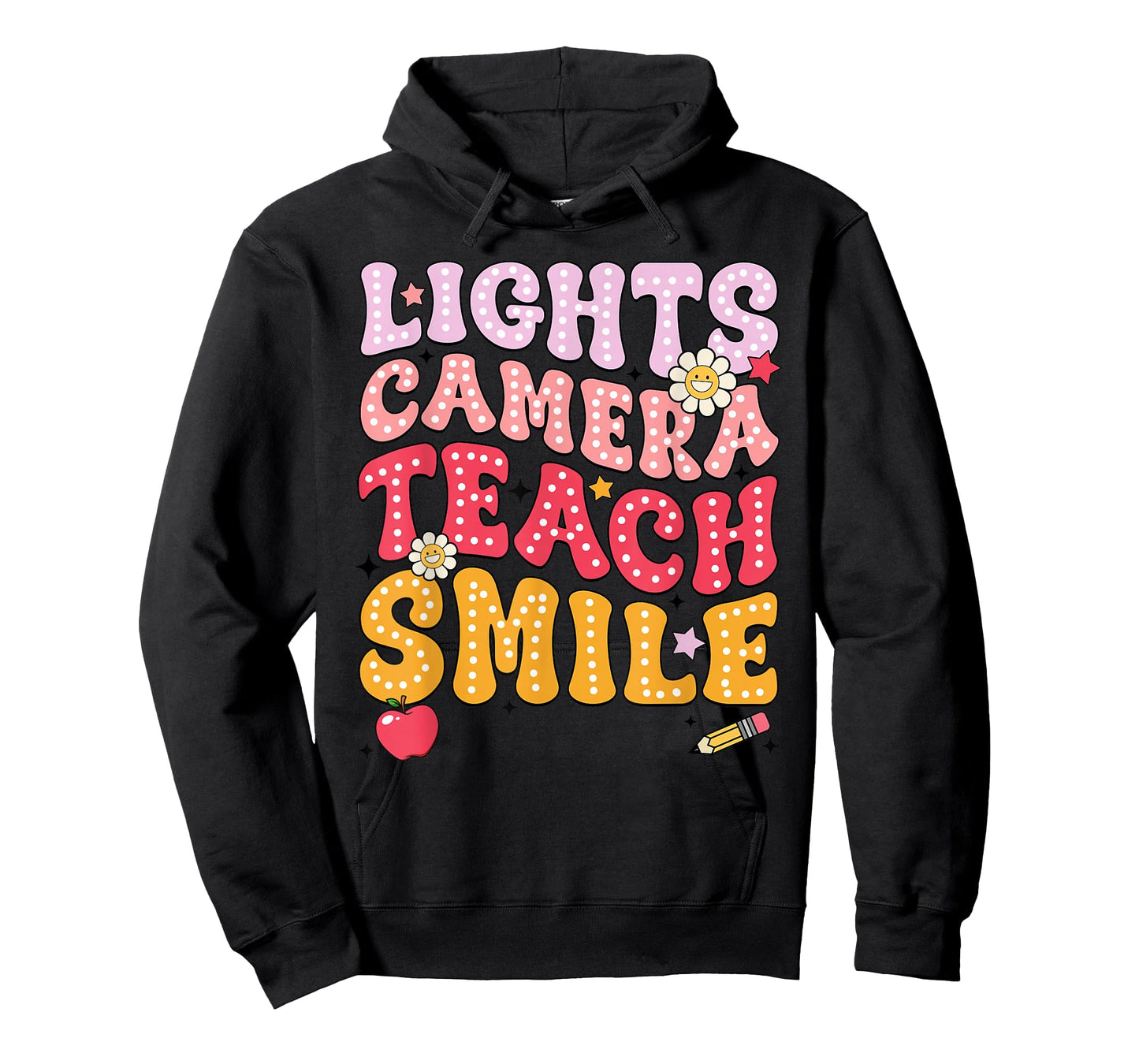Lights Camera Teach Smile T-Shirt