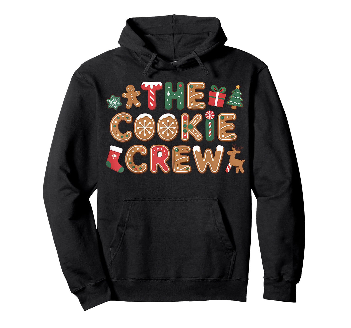 The Cookie Crew Christmas Baking Cookie Lover Kids Women T-Shirt