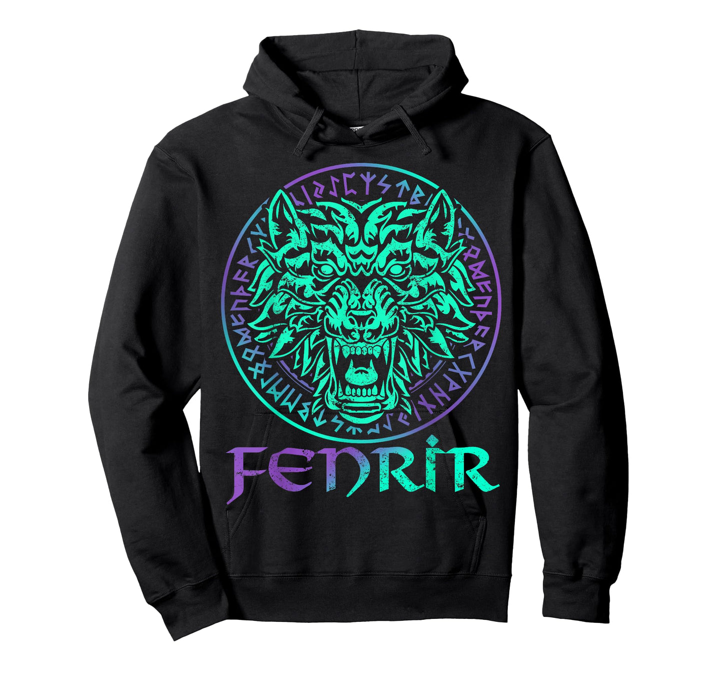 Fenrir Wolf Vargr Viking Norse Mythology Warg Myth Animal T-Shirt