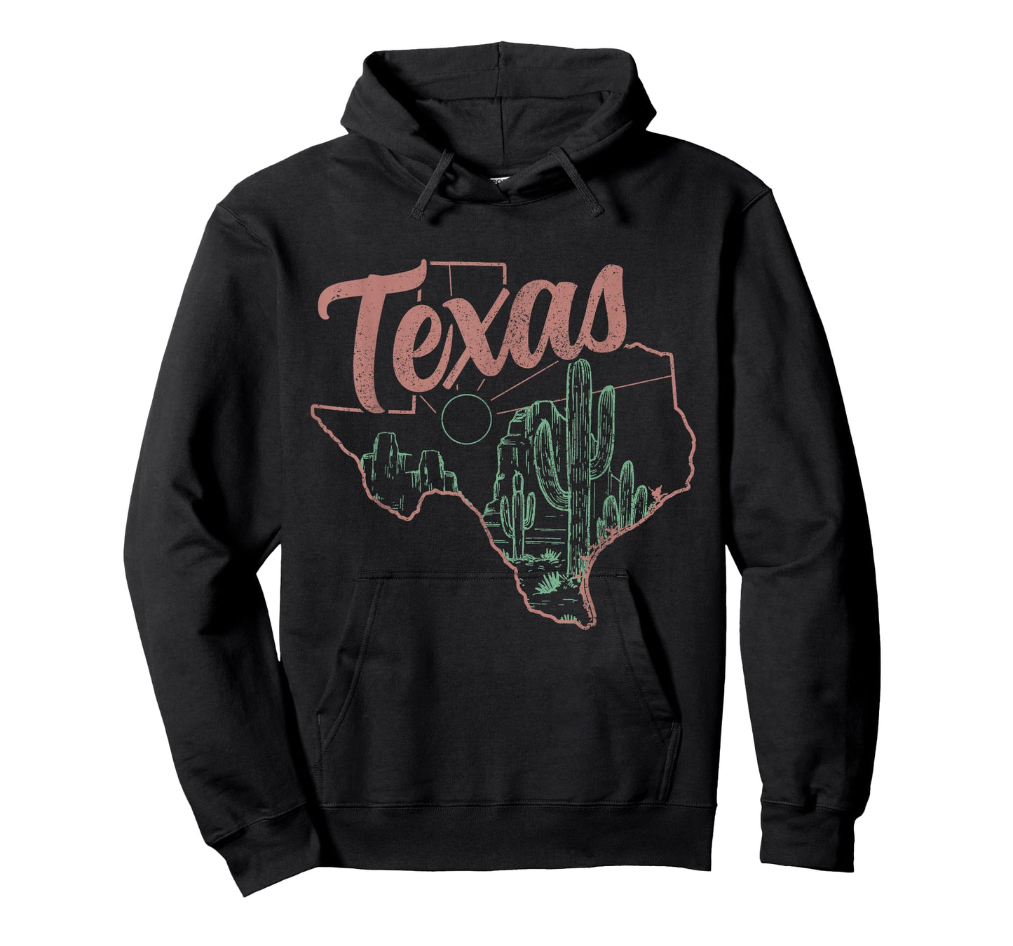 Souvenir Vintage State of Texas Cacti T-Shirt