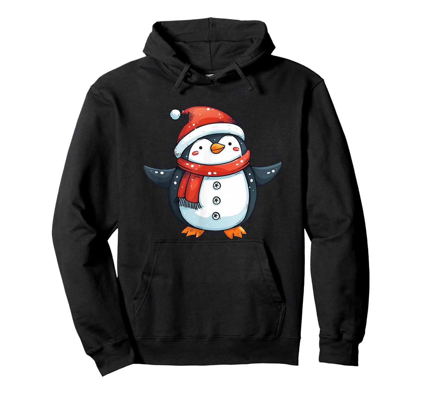 Snowman Penguin - Penguin Christmas T-Shirt