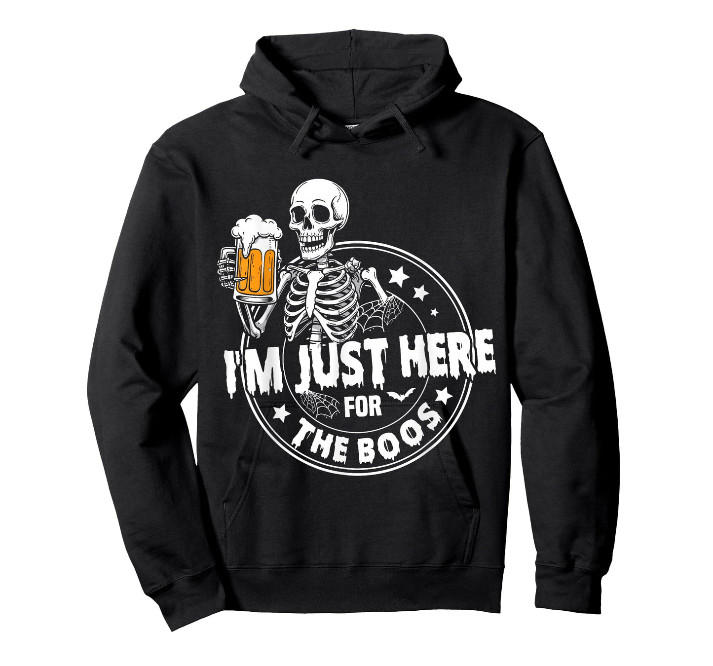 I'm Just Here for The Boos Cute Ghost Halloween Costume T-Shirt