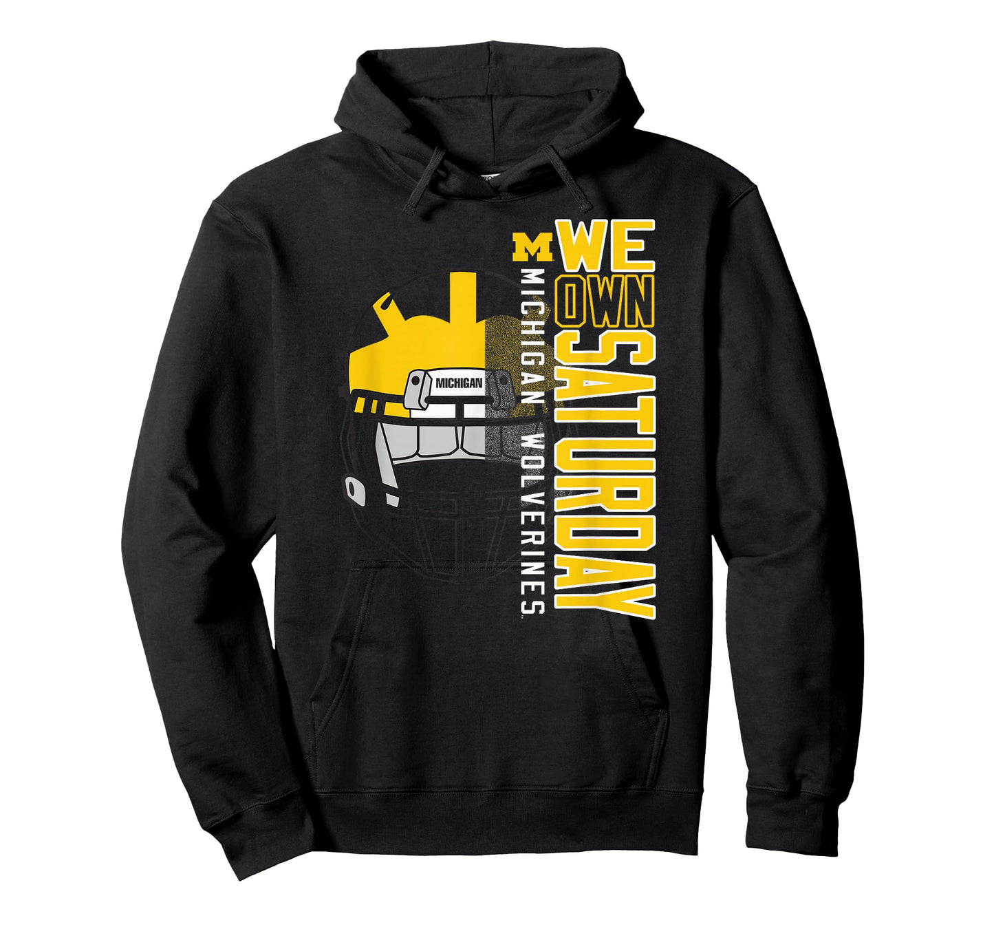 Michigan Wolverines Football Saturdays Navy T-Shirt
