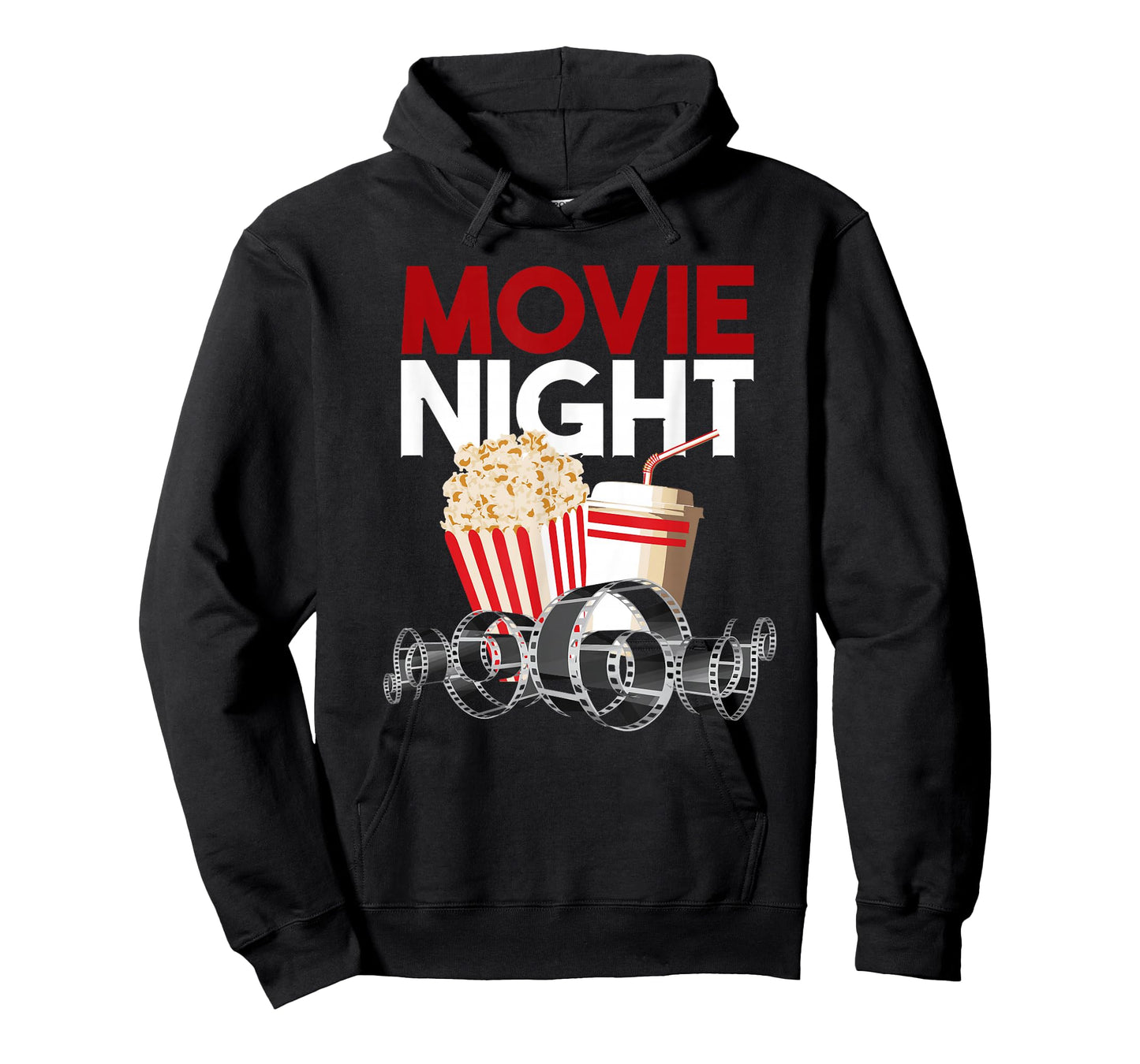 Movie Night Family Popcorn Apparel Gift T-Shirt
