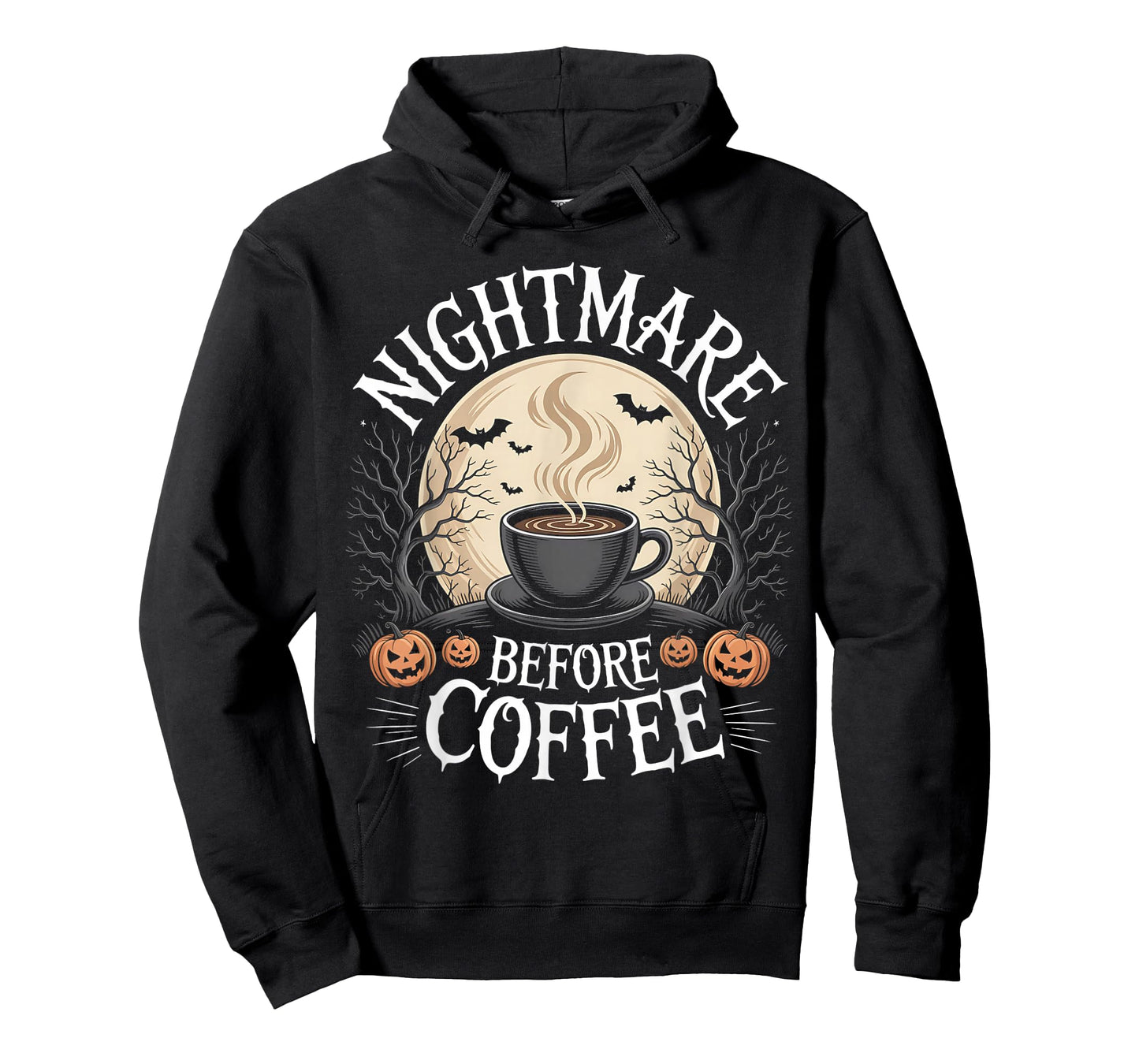 Cute Nightmare Before Coffee Halloween Shirt Funny Mug Gifts T-Shirt