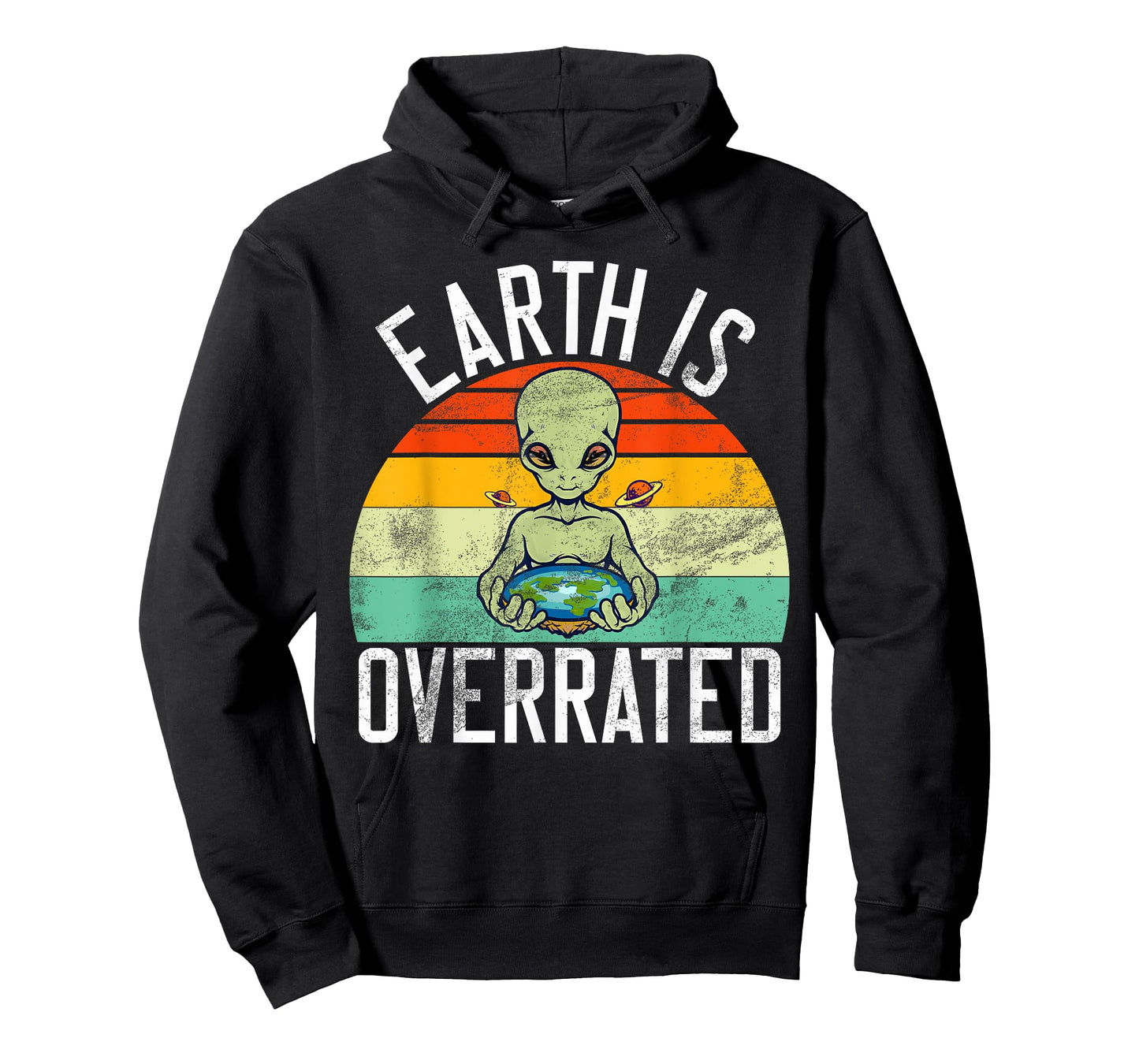 Earth is Overrated Alien T-Shirt