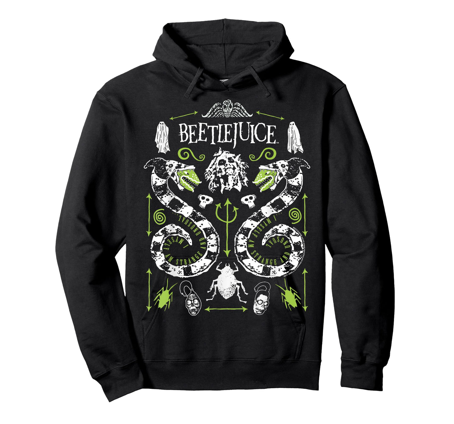Beetlejuice Symbols Poster T-Shirt