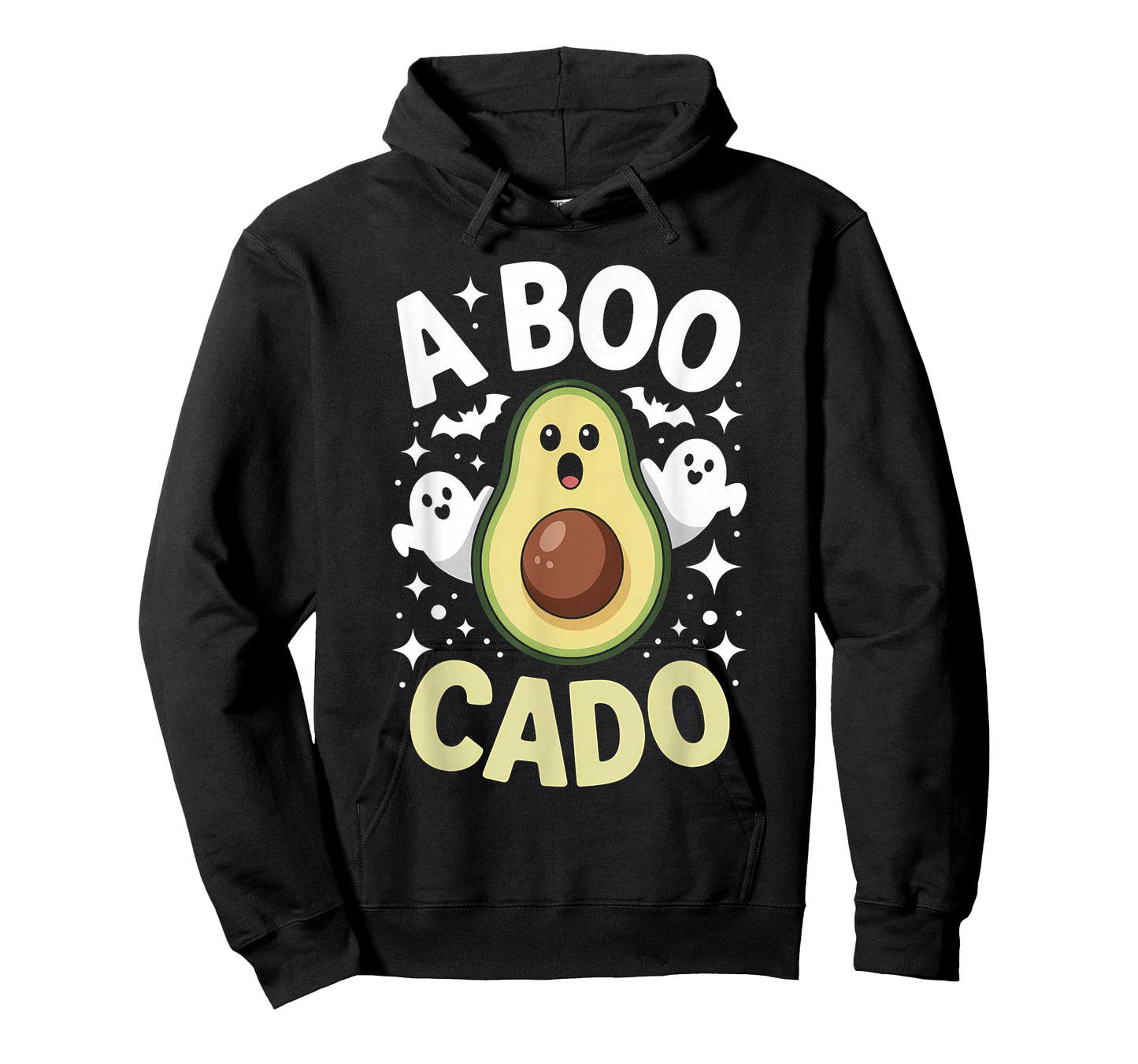 Avocado Ghost Halloween Funny A Boo Cado Costume T-Shirt