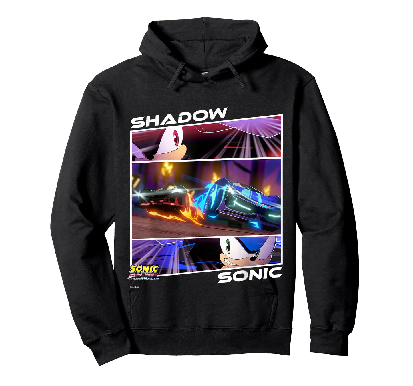 Sonic Racing CrossWorlds - Shadow Vs. Sonic, Head-to-Head T-Shirt