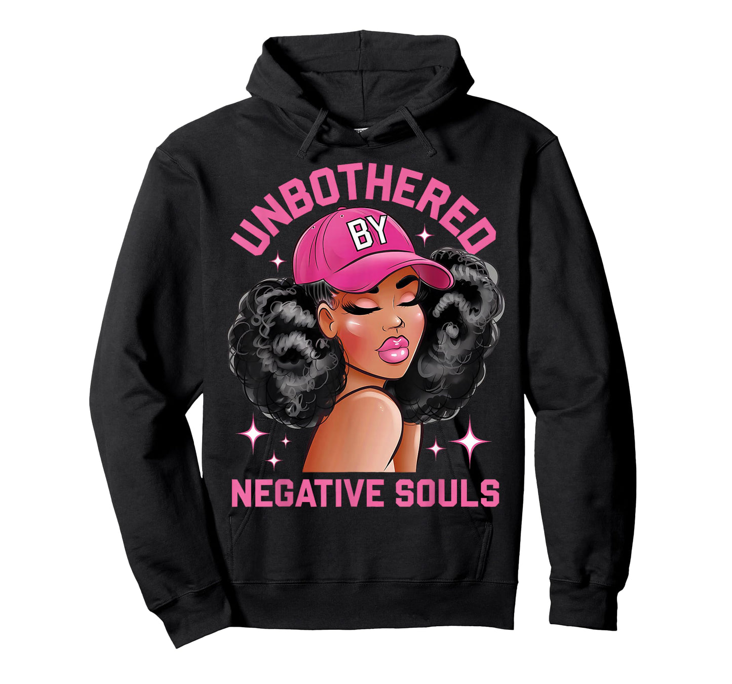 Unbothered By Negative Souls Juneteenth Black Women Freedom T-Shirt