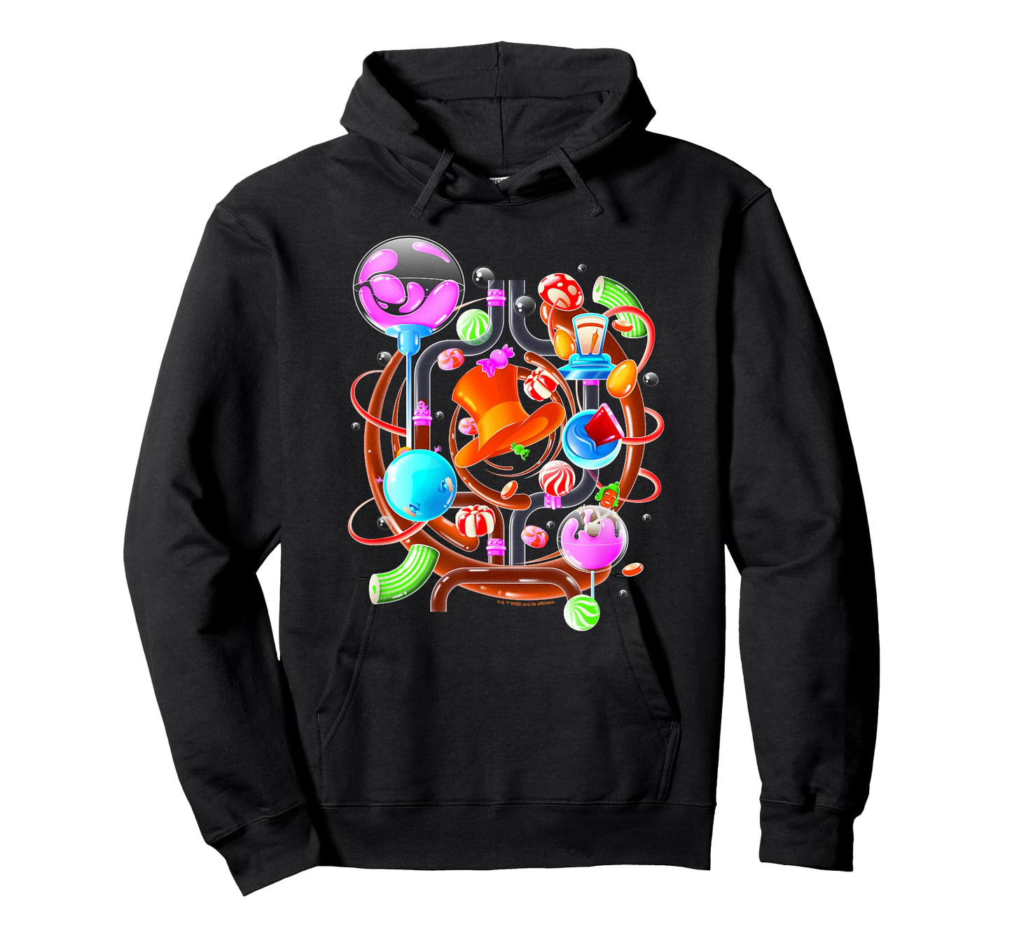 WB100 Willy Wonka And The Chocolate Factory Candy Factory T-Shirt