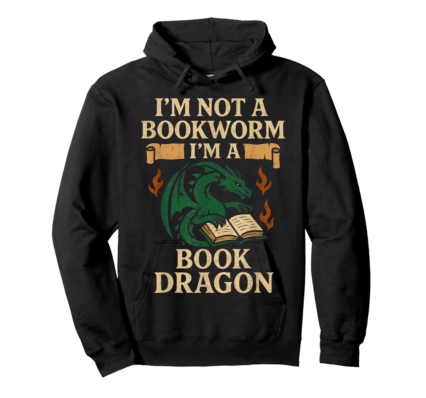 Book Dragon Reading Monster Funny Reading Book Lover T-Shirt