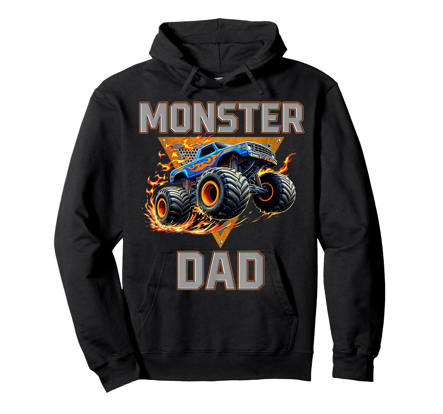 Monster Truck Dad Fathers Day Monster Truck T-Shirt