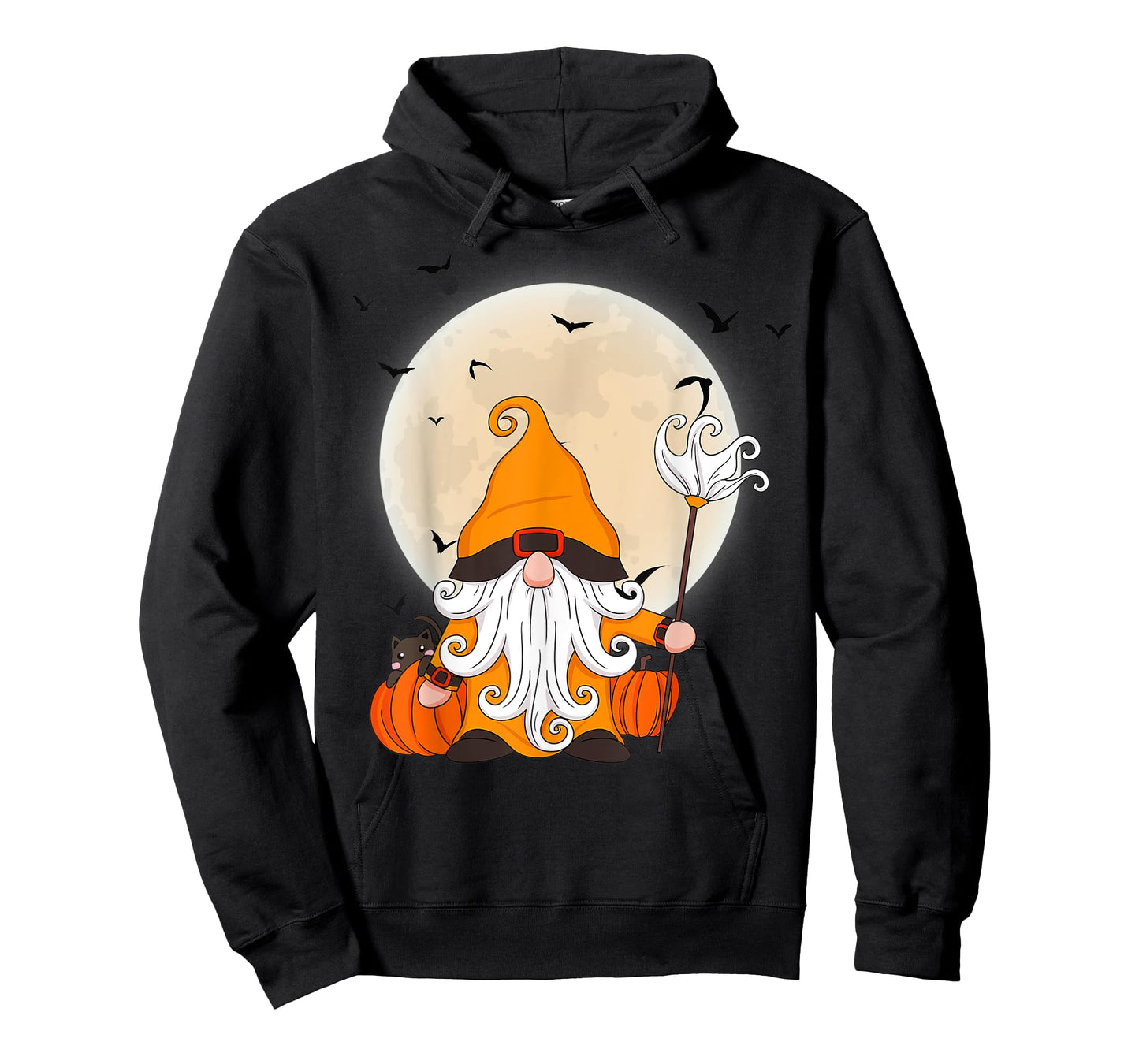 halloween cat gnome cute Gnome Halloween Costume Pumpkin Men Women Kids T-Shirt