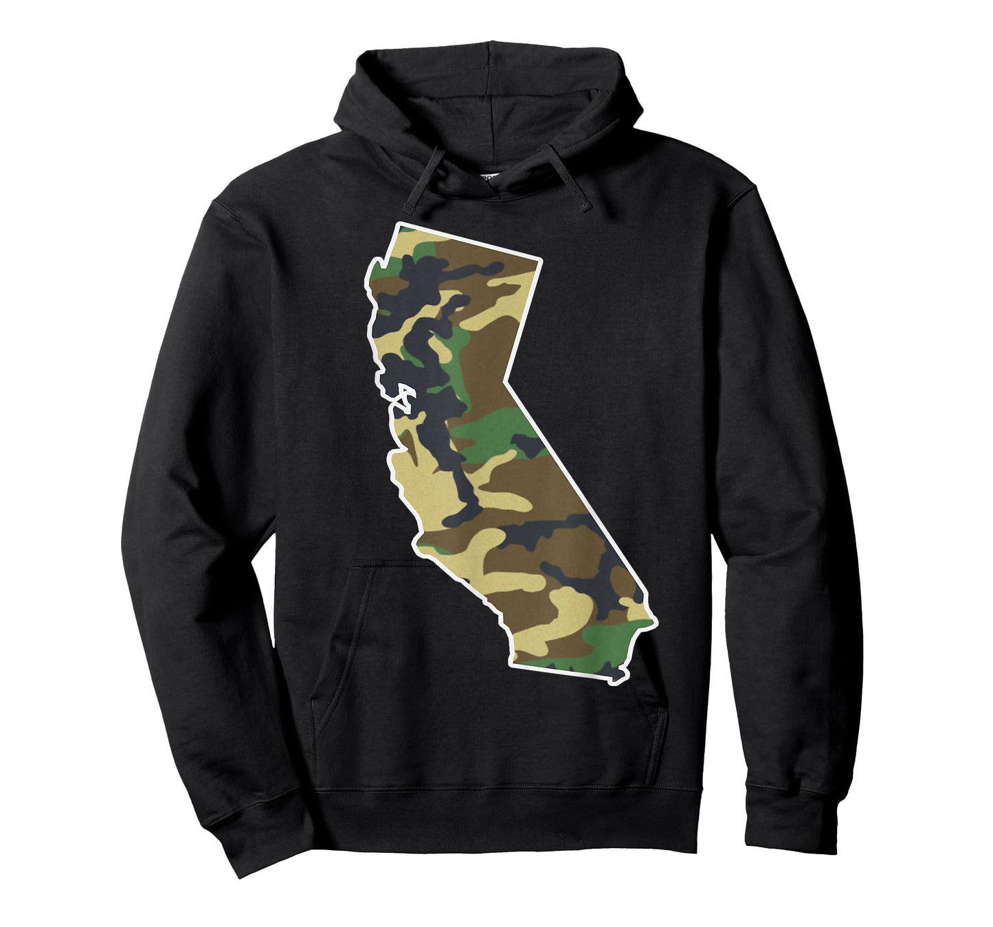 Cali Camo California Pride State Map Shirt