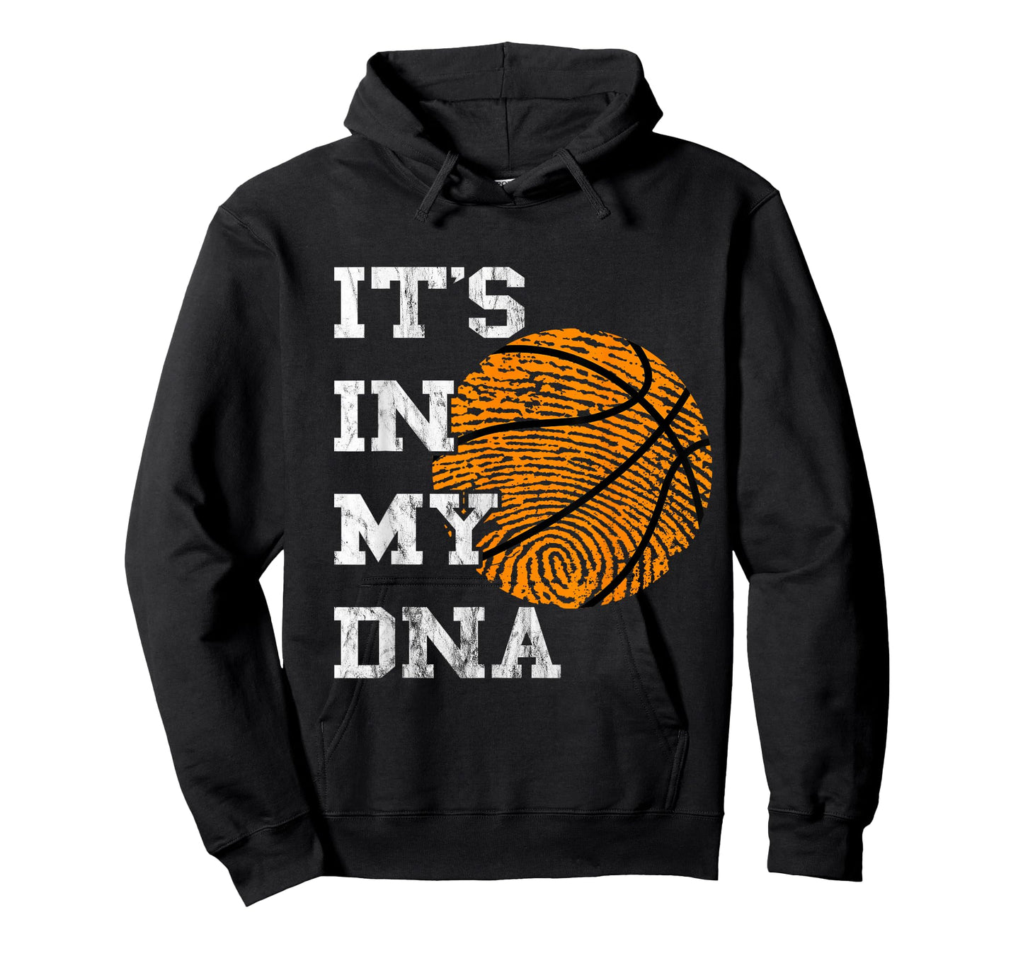 Basketball It's In My DNA Fingerprint Playing Basketball T-Shirt