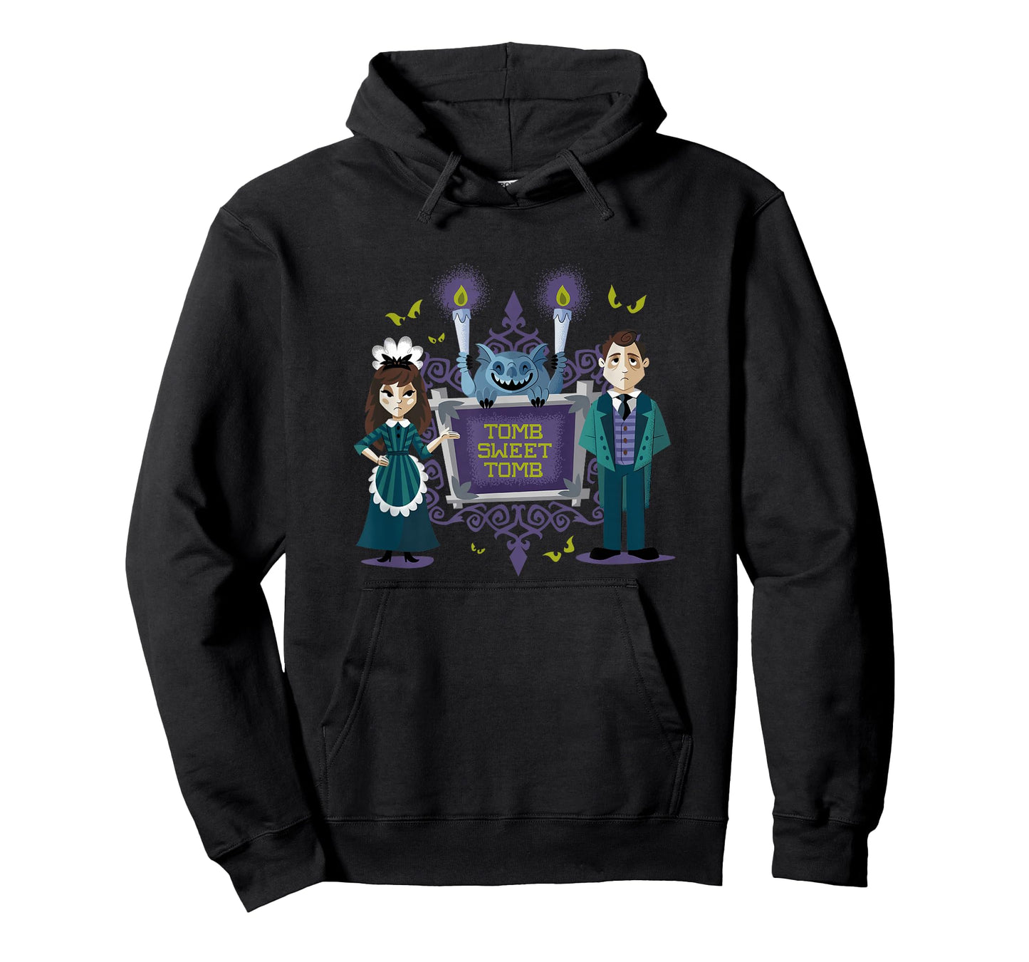 The Haunted Mansion Tomb Sweet Servants & Gargoyle Shot T-Shirt