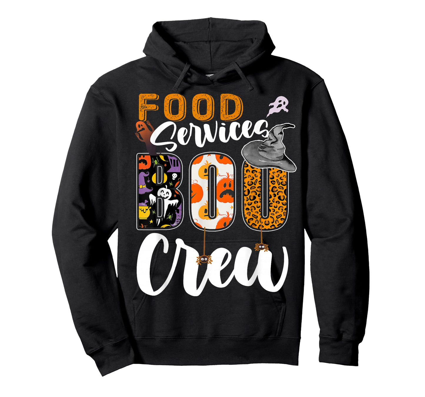 Food Services Boo Crew Halloween Match Dietary T-Shirt