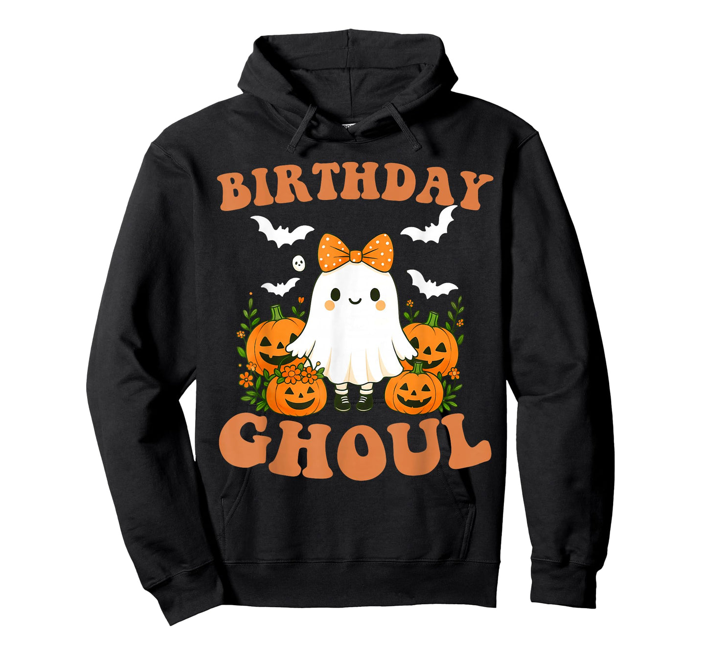 Birthday Ghoul Funny Spooky Ghost Halloween Birthday Girl T-Shirt