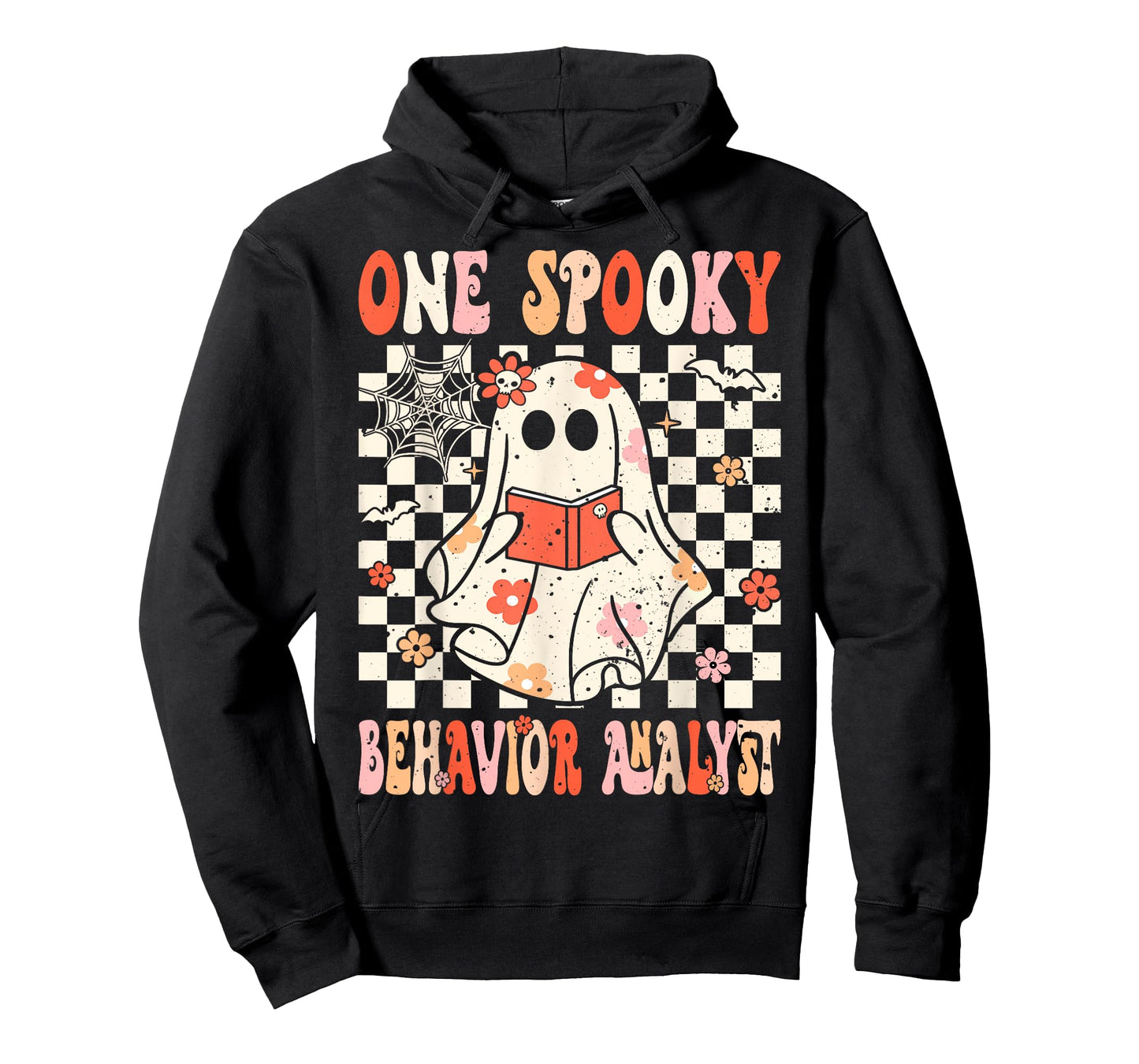 Groovy Boo Behavior Analyst Crew Ghost Women Halloween T-Shirt