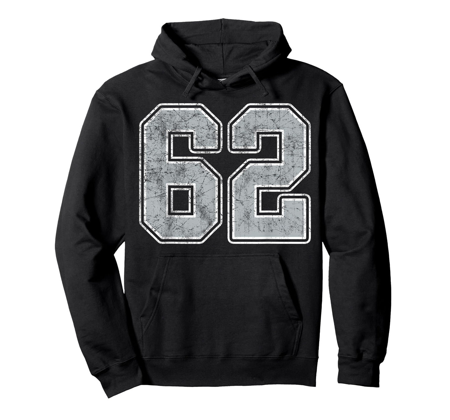 Silver White Number 62 Jersey Player Uniform #62 T-Shirt