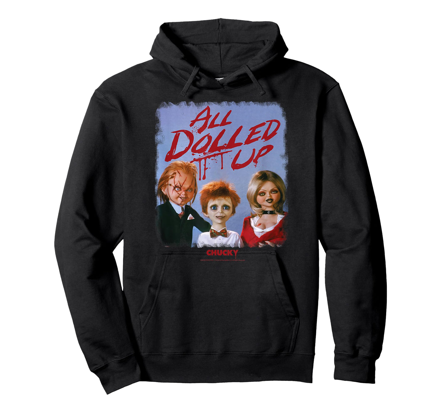 Chucky All Dolled Up Chucky Tiffany Glen T-Shirt