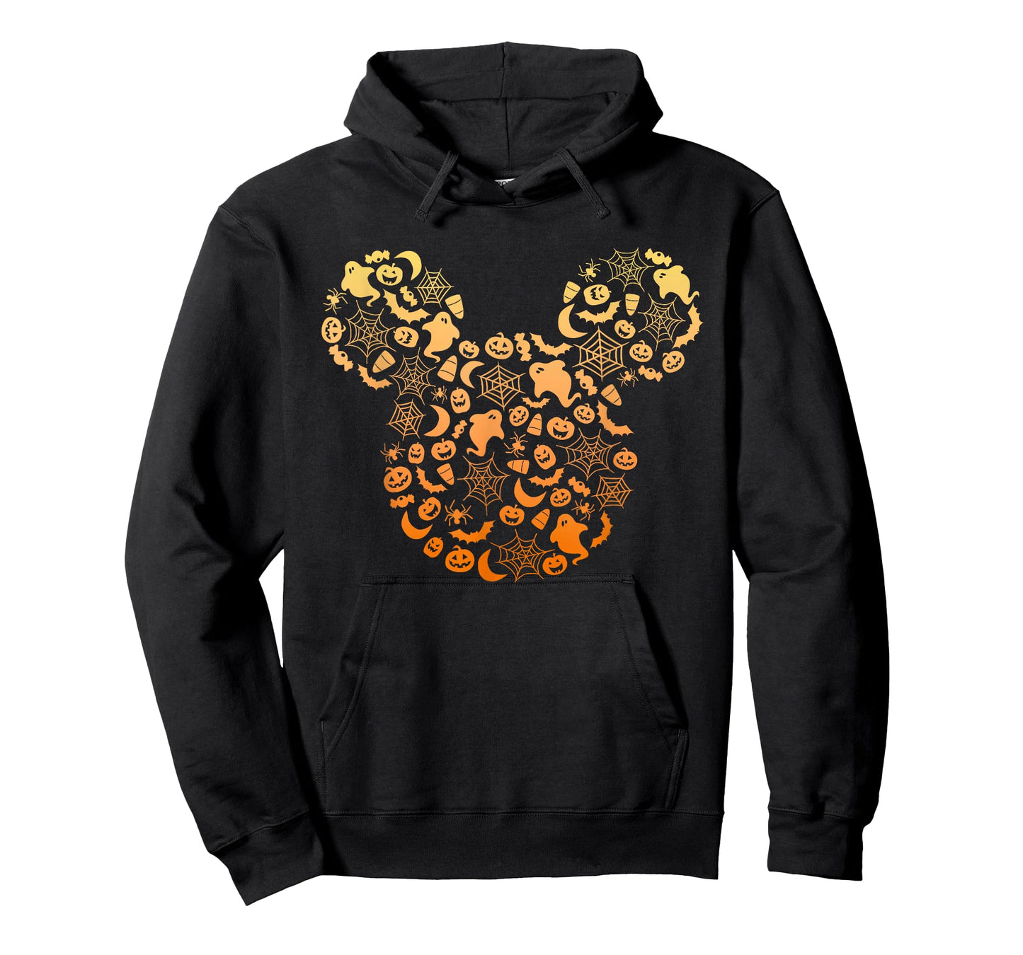 Disney Mickey Mouse Halloween Ghosts & Pumpkins Gradient T-Shirt