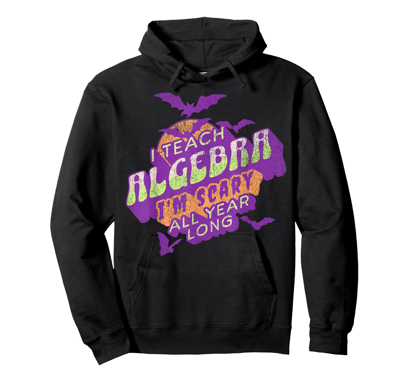 Algebra Teacher Halloween Spooky Ghost Math Mathematics Grad T-Shirt